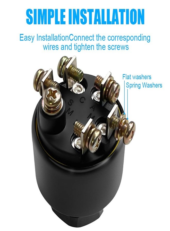 Toobop Ignition Starter Switch for Johnson Evinrude Push-to-Chalk In Board Outboard Ignition Starter Switch - Image 2