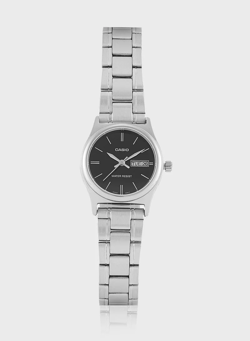 CASIO Steel Strap Analog Watch