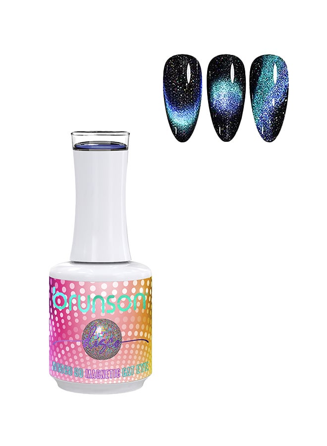 brunson جل طلاء الأظافر 15 مل ديسكو 9D جل طلاء الأظافر المغناطيسي عين القط العاكسة اللامعة تأثير الماس جل مانيكير بيديكير جودة صالون مقاوم للتقشير جل تمديد الأظافر جل UV لفن الأظافر - Image 1