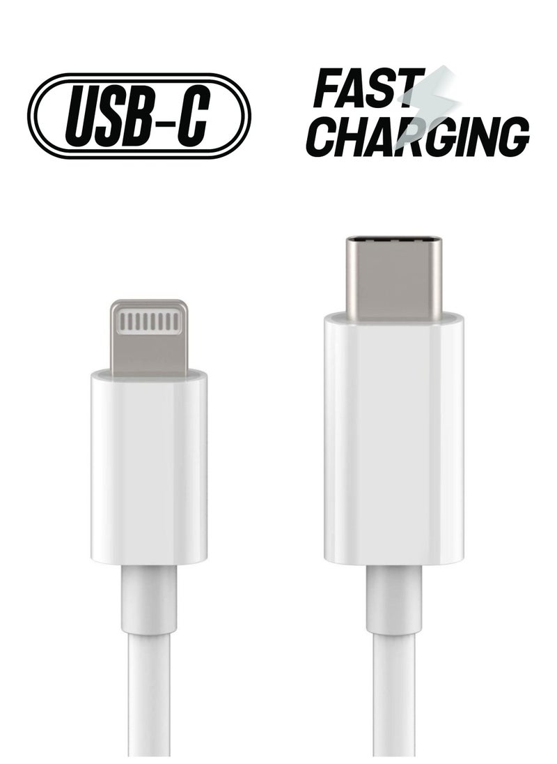 Generic - Lightning Cable Fast Charging and Hi-Speed Syncing Cord Compatible with Apple iPhone X/XS/XR/XS Max/8/8 Plus/iPad - Image 1
