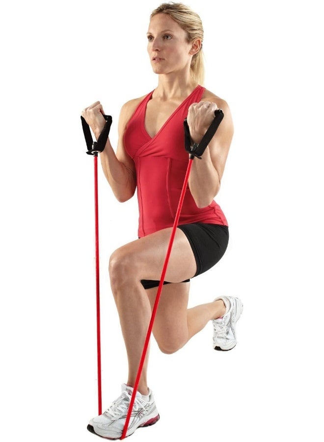 SPRI SPRI Xertube Resistance Bands with Handles – All Exercise Cords Sold Separately with Home Gym Fitness Door Anchor Attachment Option  - Image 3