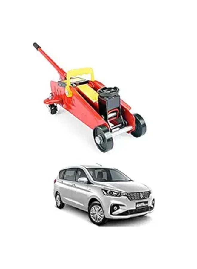 Hydraulic Trolley Jack - Heavy-Duty Car Lifting Tool - Professional & Stable Floor Jack Suitable for All Sedan & Compact Models - Image 1