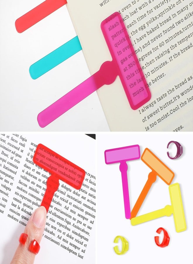 Tyqour 12pcs Dyslexia Reading Tools Guided Reading Strips & Reading Guide Strips Dyslexia Tools for Kids, Colorful Reading Pointers for Enhanced - Image 2