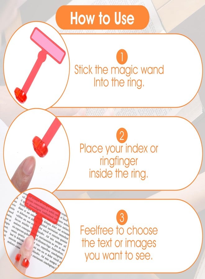 Tyqour 12pcs Dyslexia Reading Tools Guided Reading Strips & Reading Guide Strips Dyslexia Tools for Kids, Colorful Reading Pointers for Enhanced - Image 5