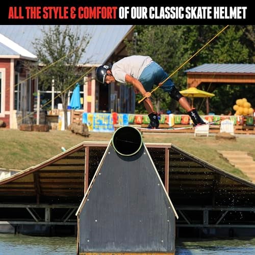 Triple Eight Sweatsaver Halo Water Helmet for Kids, Youth and Adults – Ideal for Wakeboarding, Waterskiing, Kayaking, and Other Water Sports - Image 4
