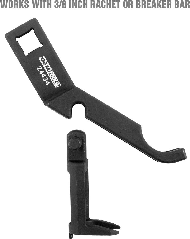 OEMTOOLS 24434 Ford Valve Spring Compressor for 2-Valve Engines, Valve Spring Removal Tool Services Lincoln and Mercury Vehicles with 2V V8 Engines, Black - Image 2