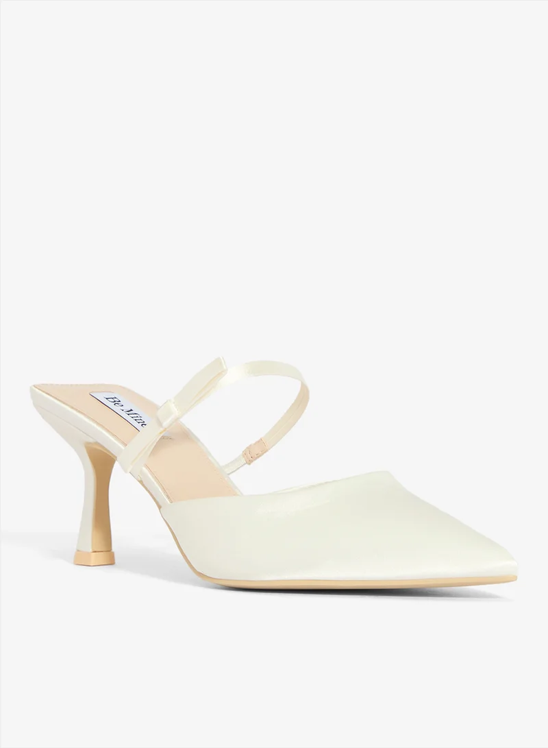 BE MINE Demina Mid Heeled Pumps