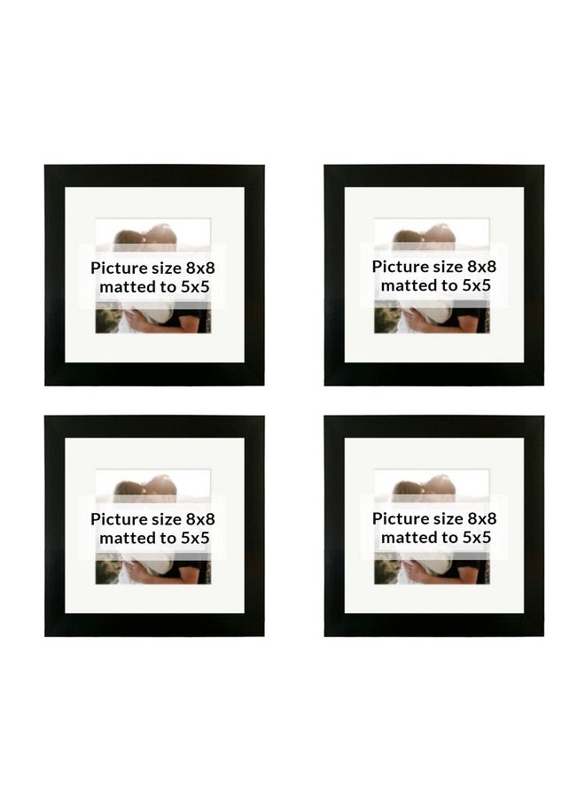 Art Street Wall Photo Frame Collage for Living Room, Wall Hanging Picture Photo Frames Home & Wall Decoration (8x8 inch Set of 4, with matt 5x5 Inch) (Black) - pzsku/ZEC0B11A90D8225B7DA02Z/45/_/1740982912/9075840f-d3a3-44fb-a573-e671caa44c79