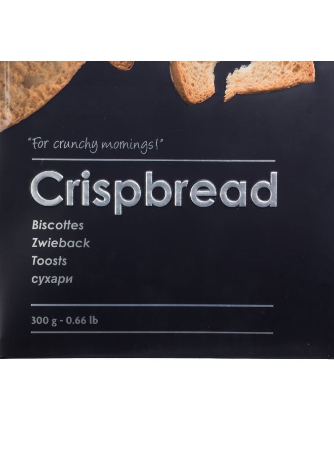 Five Simply Smart Metal Crispbread Box Black and Silver 300 g 136317 - Image 2