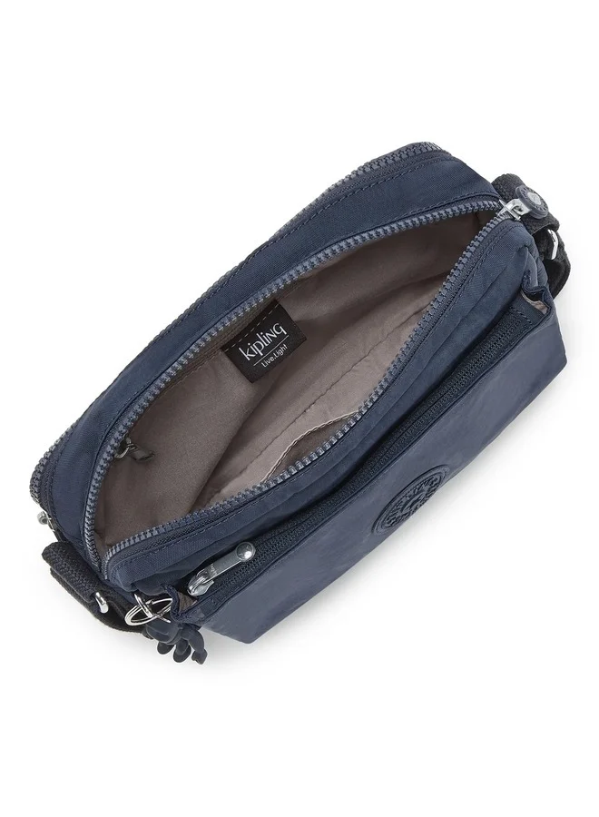 kipling Medium Crossbody Female Blue Bleu 2 Abanu M