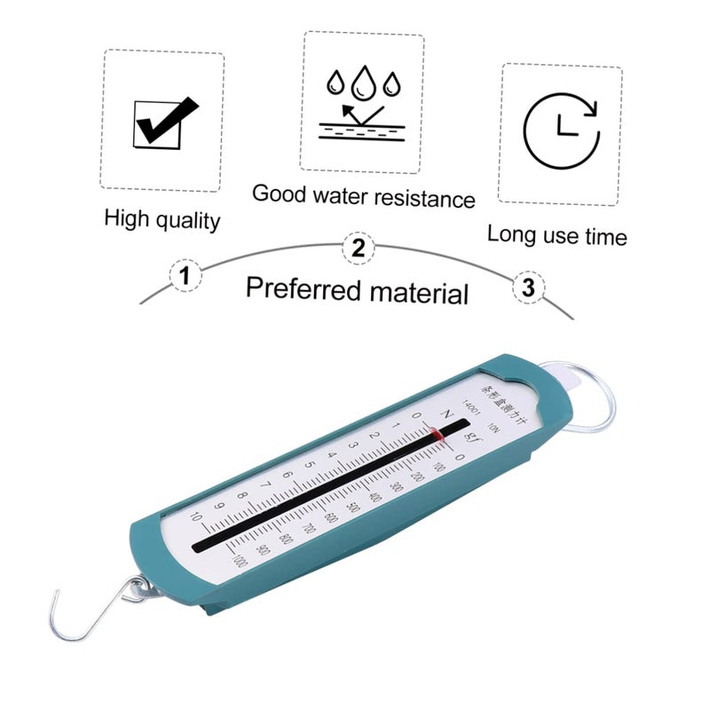 PartyKindom High Precision Portable Push Pull Gauge Dynamometer Spring Scale 500g - Image 4