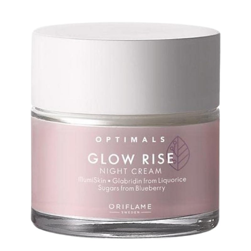 Oriflame optimals glow rise night cream 50 ml - Image 5