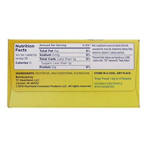 SPLENDA سولندا - الشيف يحتاج سولندا - محلي خالي من السعرات الحرارية 100 عبوة/كيس، 100 جرام - Image 4