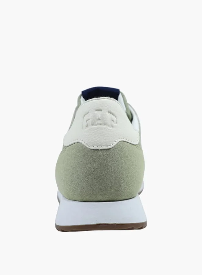 GAP Men's Panelled Lace-Up Sneakers