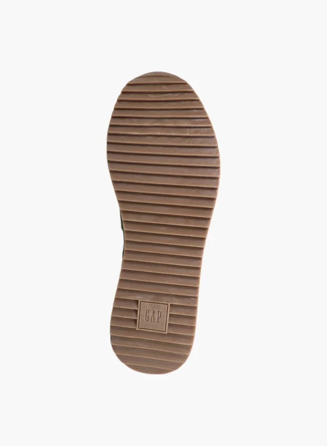 GAP Men's Panelled Lace-Up Sneakers