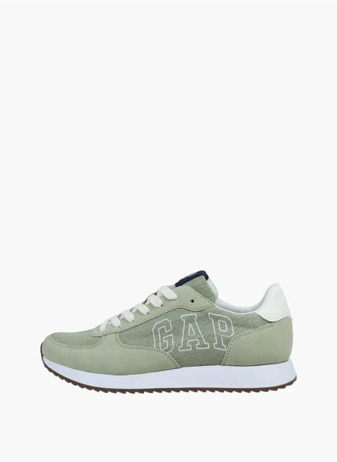 GAP Men's Panelled Lace-Up Sneakers