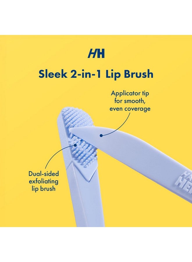 Handmade Heroes Lip Scrub, Reusable Lip Exfoliator - Gentle Exfoliant, Use with Sugar Lip Polish and Lip Exfoliator Scrubber for Chapped and Dry Lips 2pc - Image 2