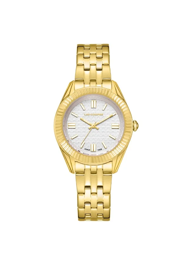 لي كوبر Women's Metal Analog Watch LC08038.130 - 34 mm