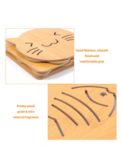 Y&D Hot Pad, Bamboo Trivet–hot Pot Holder Functional Decorative Kitchen Accessories of 6 Pieces for use as Pad Dishes,  - Image 4