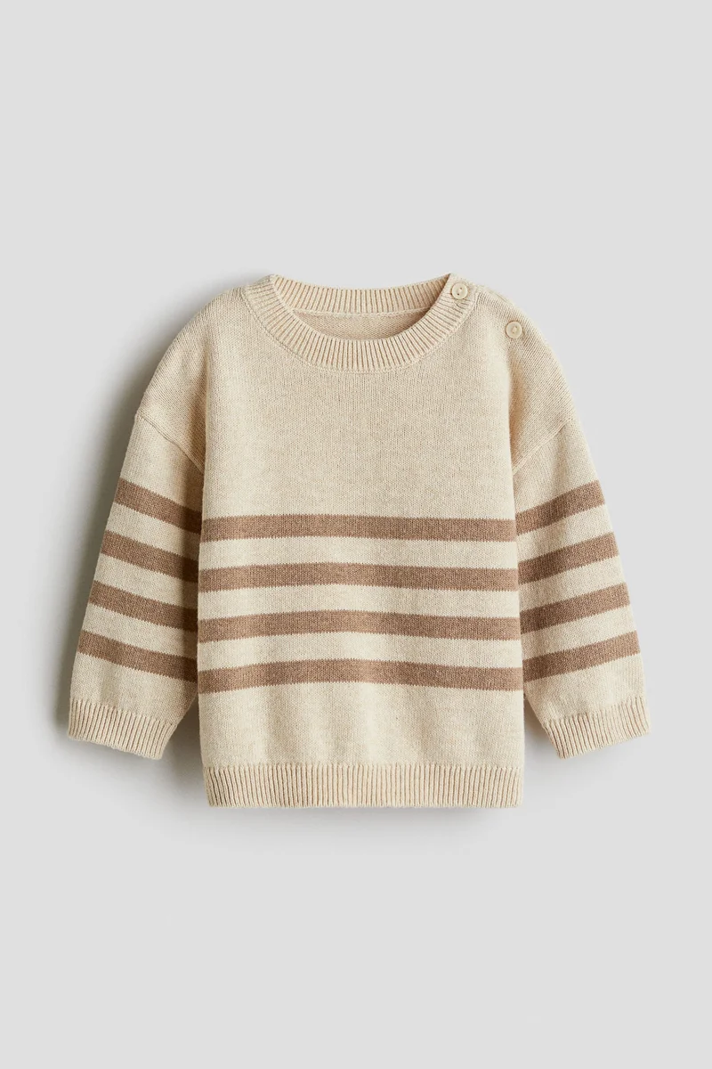 H&M Jacquard-knit cotton jumper
