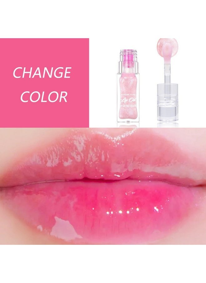 Sea-Maid Sea-Maid Magic Color Changing Lip Oil, Hydrating Lip Glow Oil V2, Gloss Tinted Lip Balm Transparent Lip Care, Long Lasting Nourishing Non-sticky Fresh Texture  - Image 2