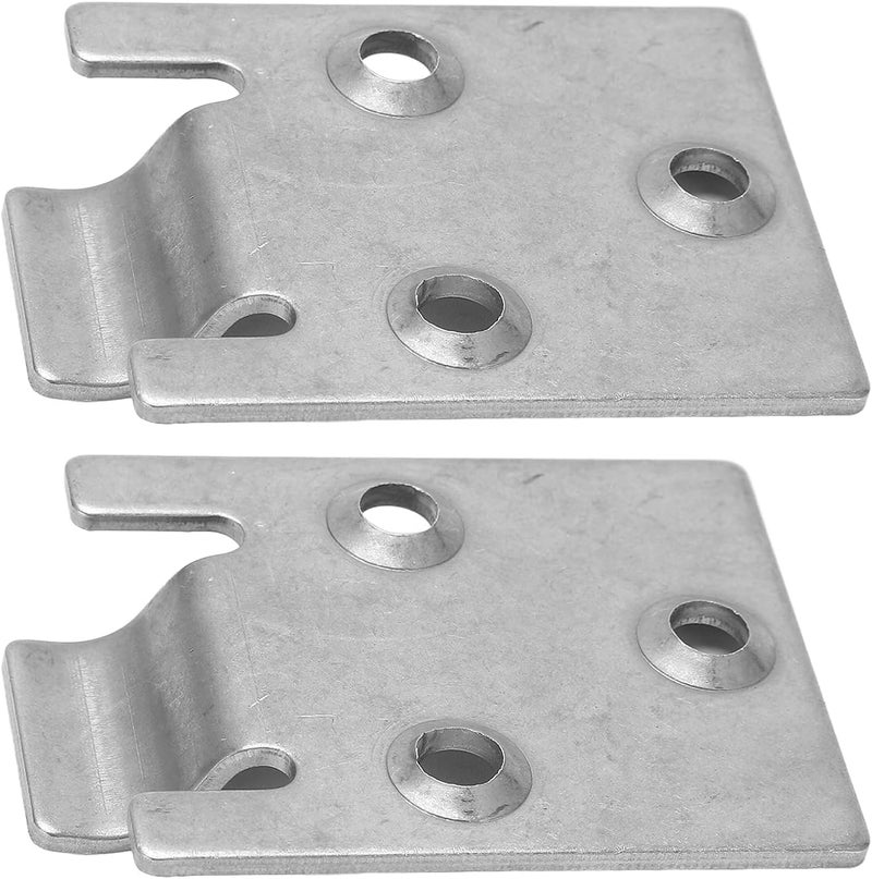 Seat Hinge Plate Replacement 2PCS Metal 71610 - G01 for 1994 - Up - OEM Specification, Durable Design, Easy Battery Access - Image 2