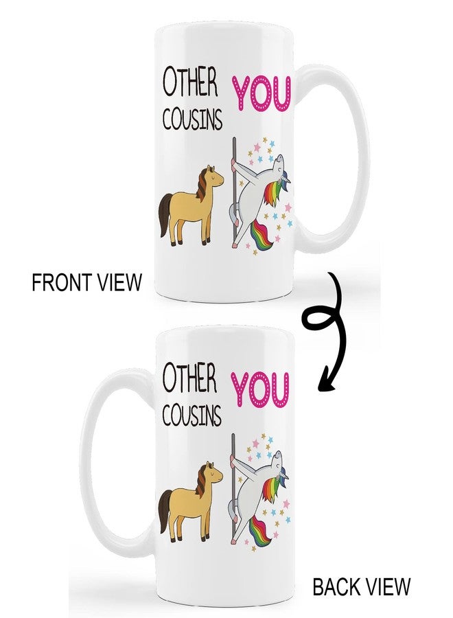 kunlisa Cousins Coffee Mugs for Women Men,Cousins Gifts for Cousin Birthday Gifts for Women Female, Mug-11oz Cup - Image 2