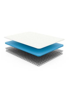 AL WADI FURNITURE AWF Al Wadi Furniture Toddler Hybrid Bonnel Pocket Spring Mattress Series For Baby Breathable Foam Jacquard Quilted Fabric Soft Feel Spine Support  - Image 2