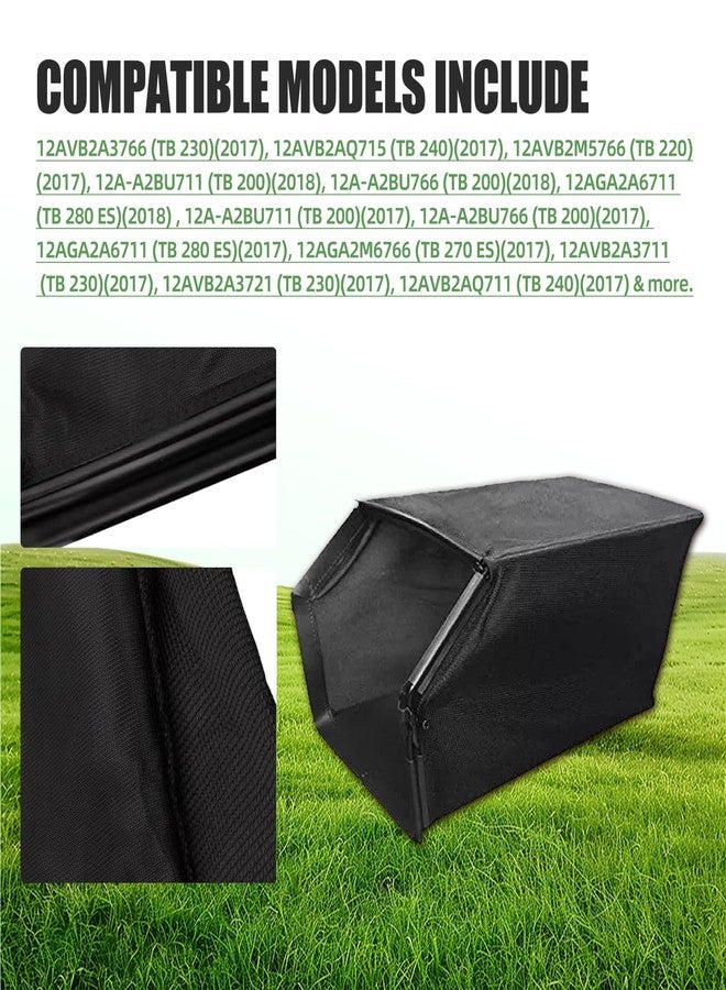 FIX ZHANG 2024Upgrade Lawnmower Grass Bag Replacement for Troy Bilt 21” Lawnmower Bag964-04117A， 964-04117B, 664-04117A, for Models TB210 TB260 TB280ES TB130 TB230 TB280(without Grass Catcher Frame) - Image 5
