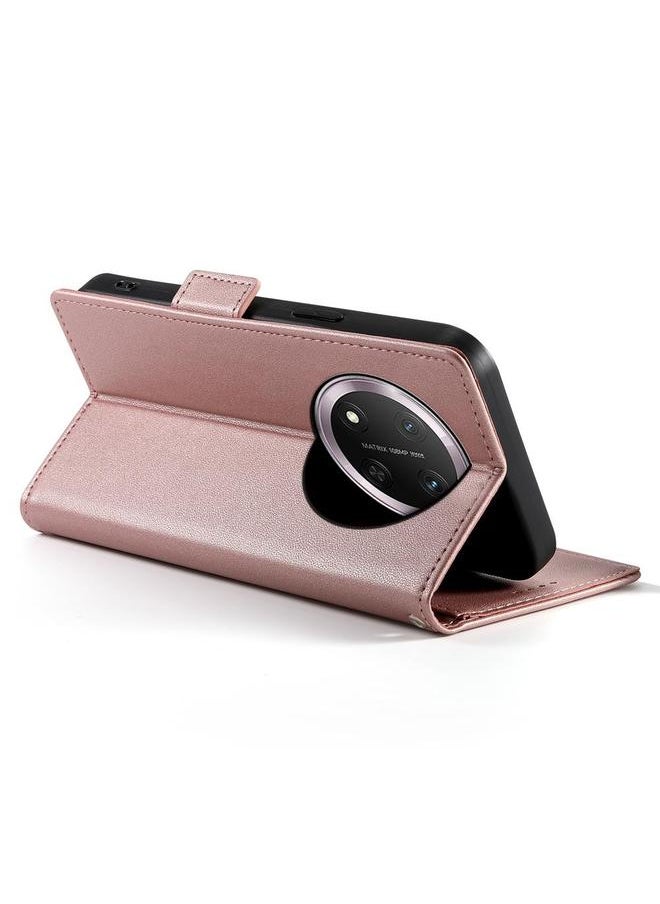 Zaboon Case For Honor X9c Global / Magic7 Lite Side Buckle Magnetic Frosted Leather Phone Case  - Image 5