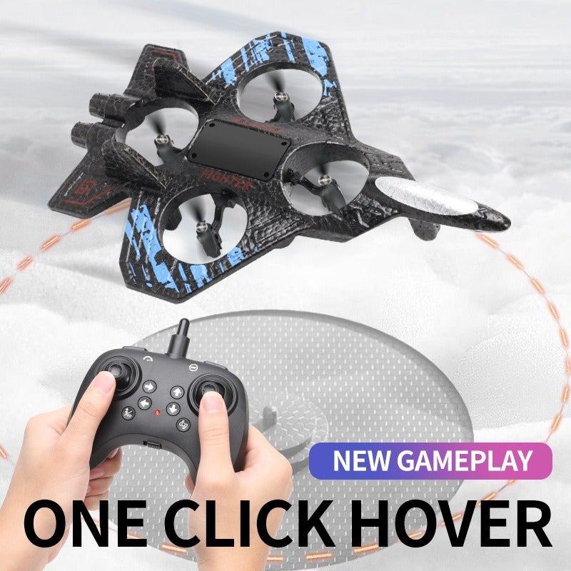 Remote Control Airplane Fighter Glider Drone for Kids - Image 4