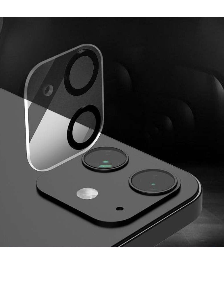 Tempered Glass Camera Lens Protector for iPhone 12 Anti-Scratch Camera Lens Cover No Affect on Night Shots