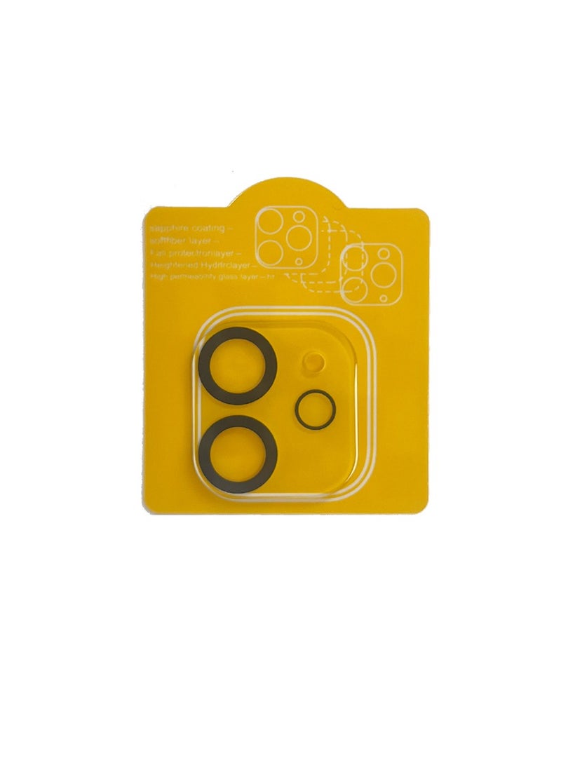Tempered Glass Camera Lens Protector for iPhone 12 Anti-Scratch Camera Lens Cover No Affect on Night Shots