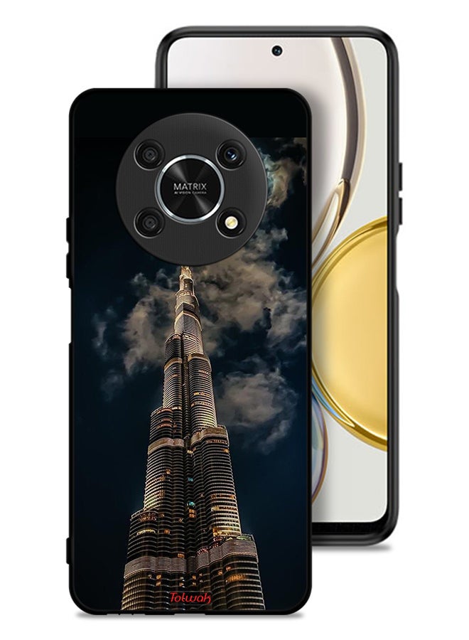 Tolwak Honor X9 5G Protective Case Cover Burj Khalifa In Night  - Image 1
