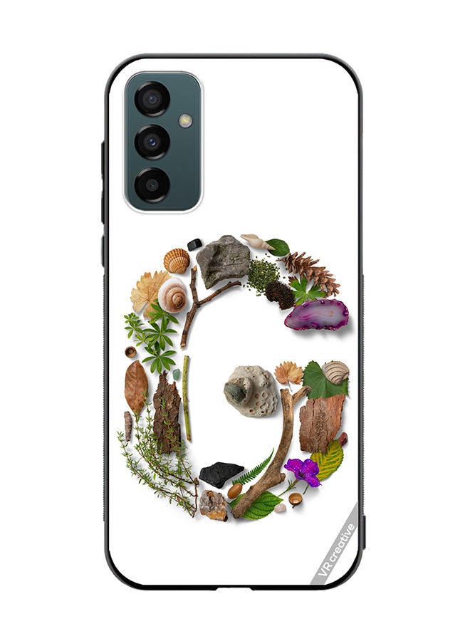 VR CREATIVE Protective Case Cover For Samsung Galaxy F23 Alphabet G Design Multicolour - Image 1