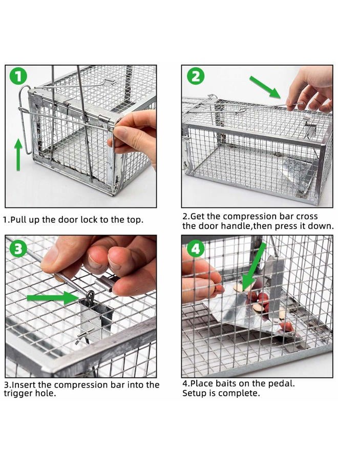 Kensizer Animal Humane Live Cage Trap That Work for Rat - Image 5