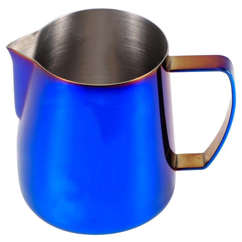Milk Frothing Pitcher 304 Stainless Steel Anti-Scald Ergonomic Handle - Eagle Nozzle Spill-Proof Coffee Frothing Cup for Home Kitchen Coffee Shop Bar - Image 3