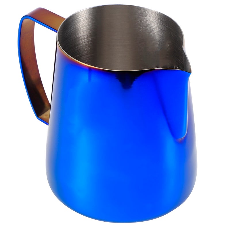 Milk Frothing Pitcher 304 Stainless Steel Anti-Scald Ergonomic Handle - Eagle Nozzle Spill-Proof Coffee Frothing Cup for Home Kitchen Coffee Shop Bar - Image 1