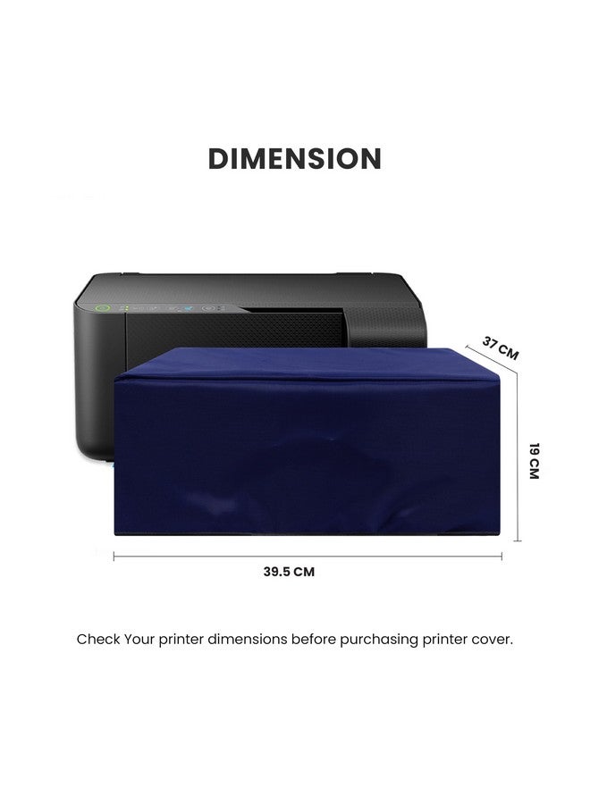 Alifiya Dust Proof Washable Printer Cover for Epson L3250 / L3260 / L3212 / L3200 / L3251 All-in-One Ink Tank Printer - Blue - Image 2