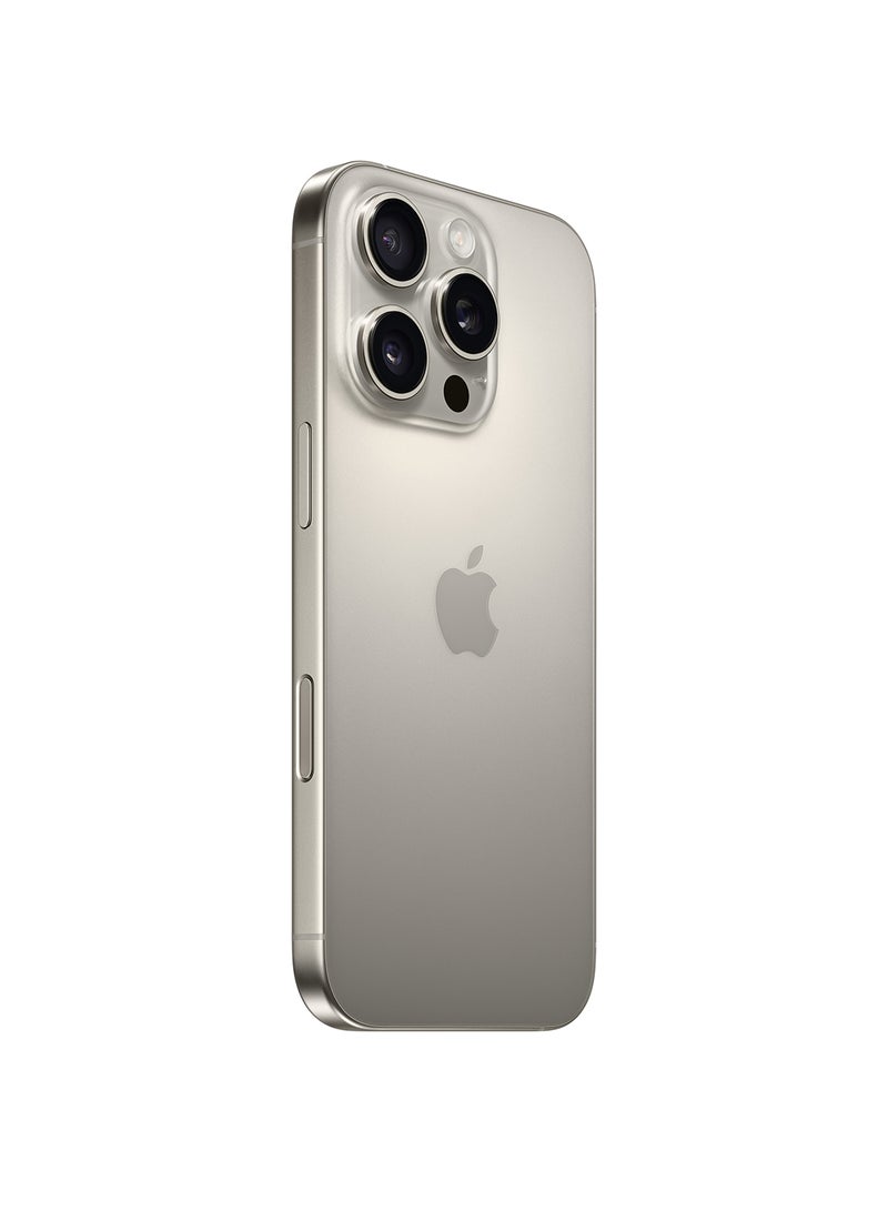 Apple iPhone 16 Pro Physical Dual Sim 128GB Natural Titanium 5G Without FaceTime - Image 3