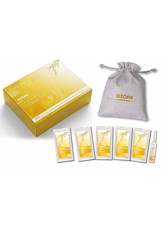 Ozone Acne Healing Facial Treatment Kit For Oily Skin Acne Pimples Natural Glow. Enriched With 100% Natural Ingredients Like Aloe Vera Lemon Cucumber & Turmeric. (Paraben & Sulphate Free)  - Image 1