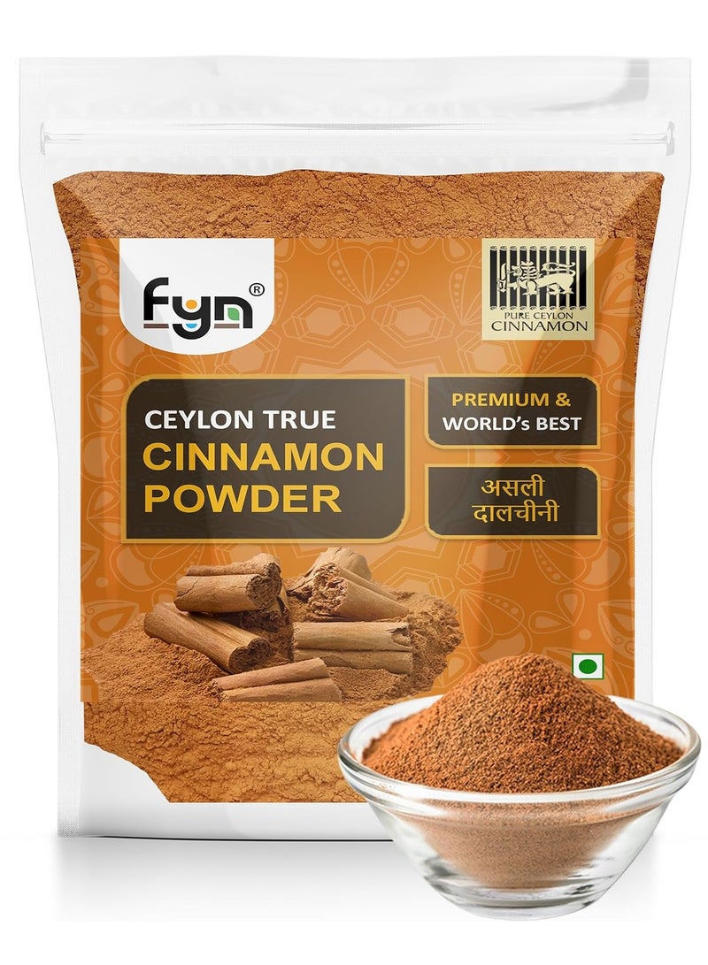 Cinnamon FYN Ceylon Cinnamon Powder (100g) - Authentic True Sri Lankan Dalchini Stick Powder | World's Finest | Low Coumarin - Image 1