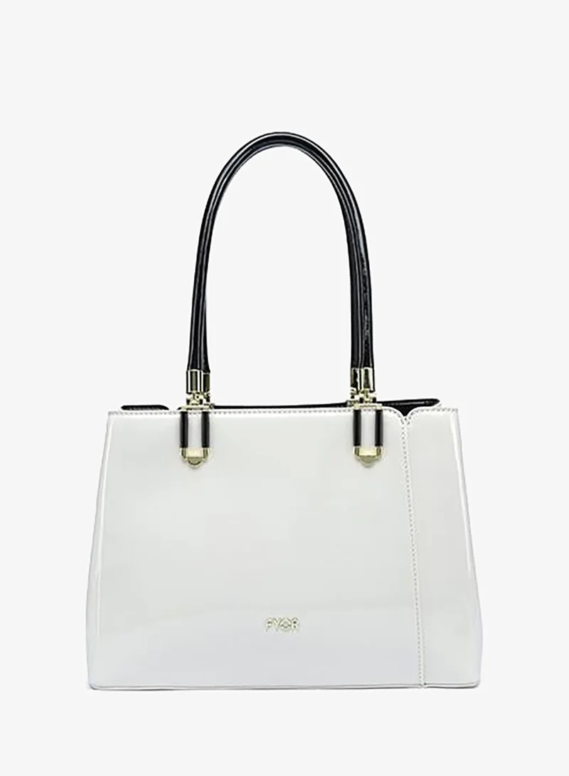 Fyor  Patent Top-Handle Tote Bag TKC 008 for Women | Best Price UAE