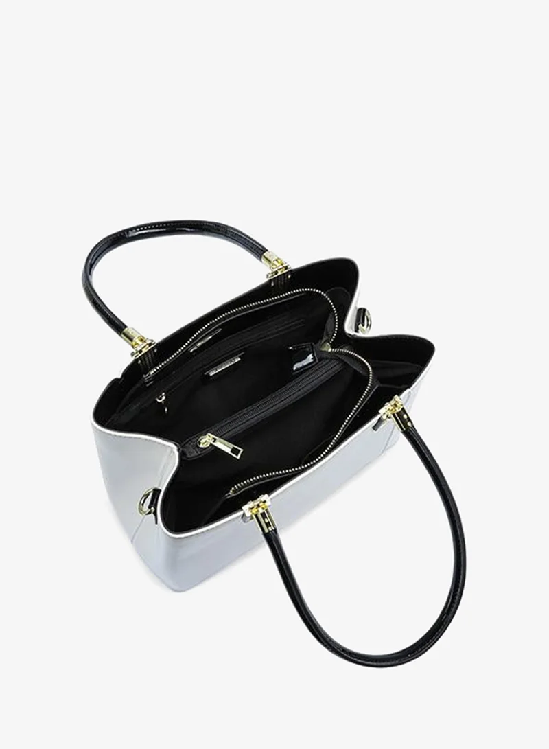 Fyor  Patent Top-Handle Tote Bag TKC 008 for Women | Best Price UAE