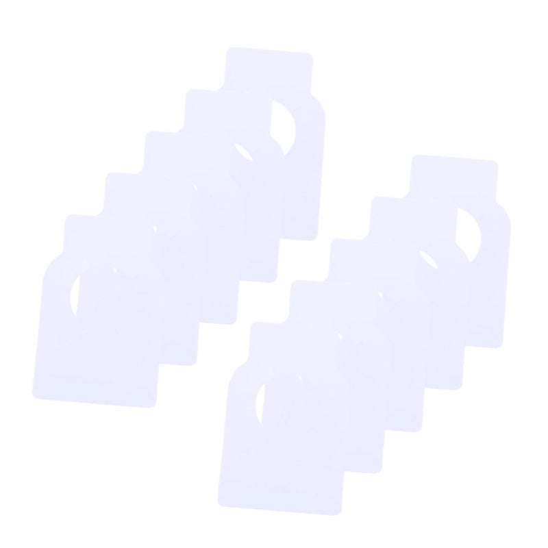 100 Pcs Double Sided Blank Wine Bottle Hanging Tags For DIY Organization And Cellar Sorting - Image 2