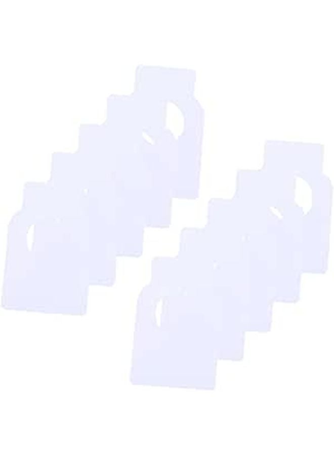 100 Pcs Double Sided Blank Wine Bottle Hanging Tags For DIY Organization And Cellar Sorting - Image 1
