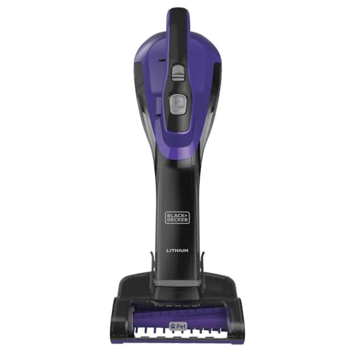 BLACK+DECKER dustbuster furbuster AdvancedClean Cordless Pet Handheld Vacuum, Home and Car Vacuum (HLVA325JP07) - Image 4