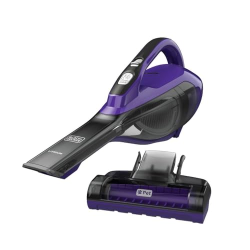 BLACK+DECKER dustbuster furbuster AdvancedClean Cordless Pet Handheld Vacuum, Home and Car Vacuum (HLVA325JP07) - Image 1