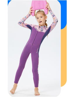 Royee 2.5MM Kids Wetsuits Full Suits Neoprene Thermal Swimsuits Back Zipper Long Sleeve Dive Suit for Boys  - Image 4