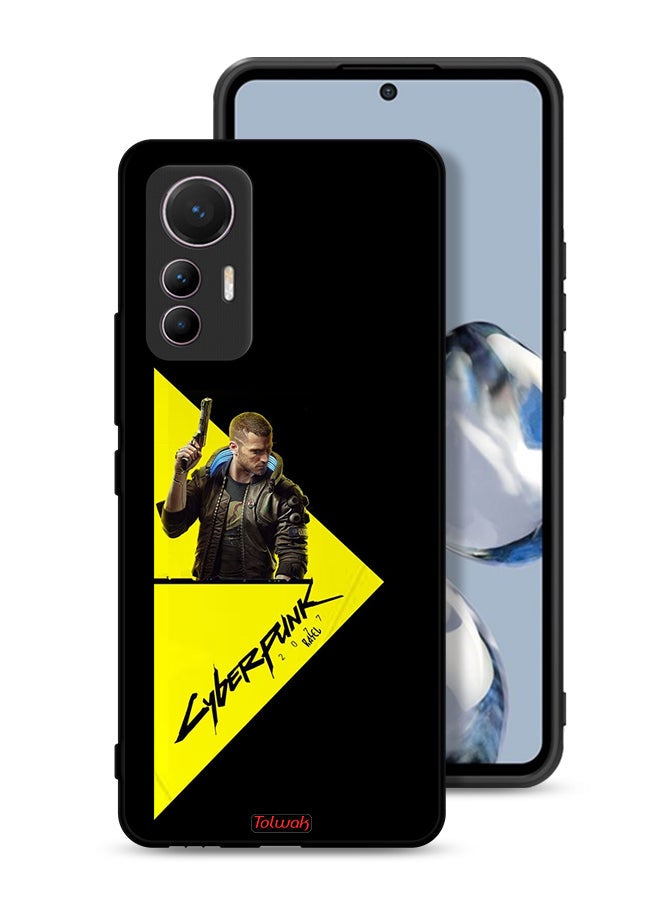 Tolwak Xiaomi 12 Lite Protective Case Cover Cyberpunk 2077  - Image 1